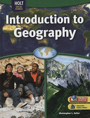 Geography Middle School, Introduction to Geography: Student Edition 2009