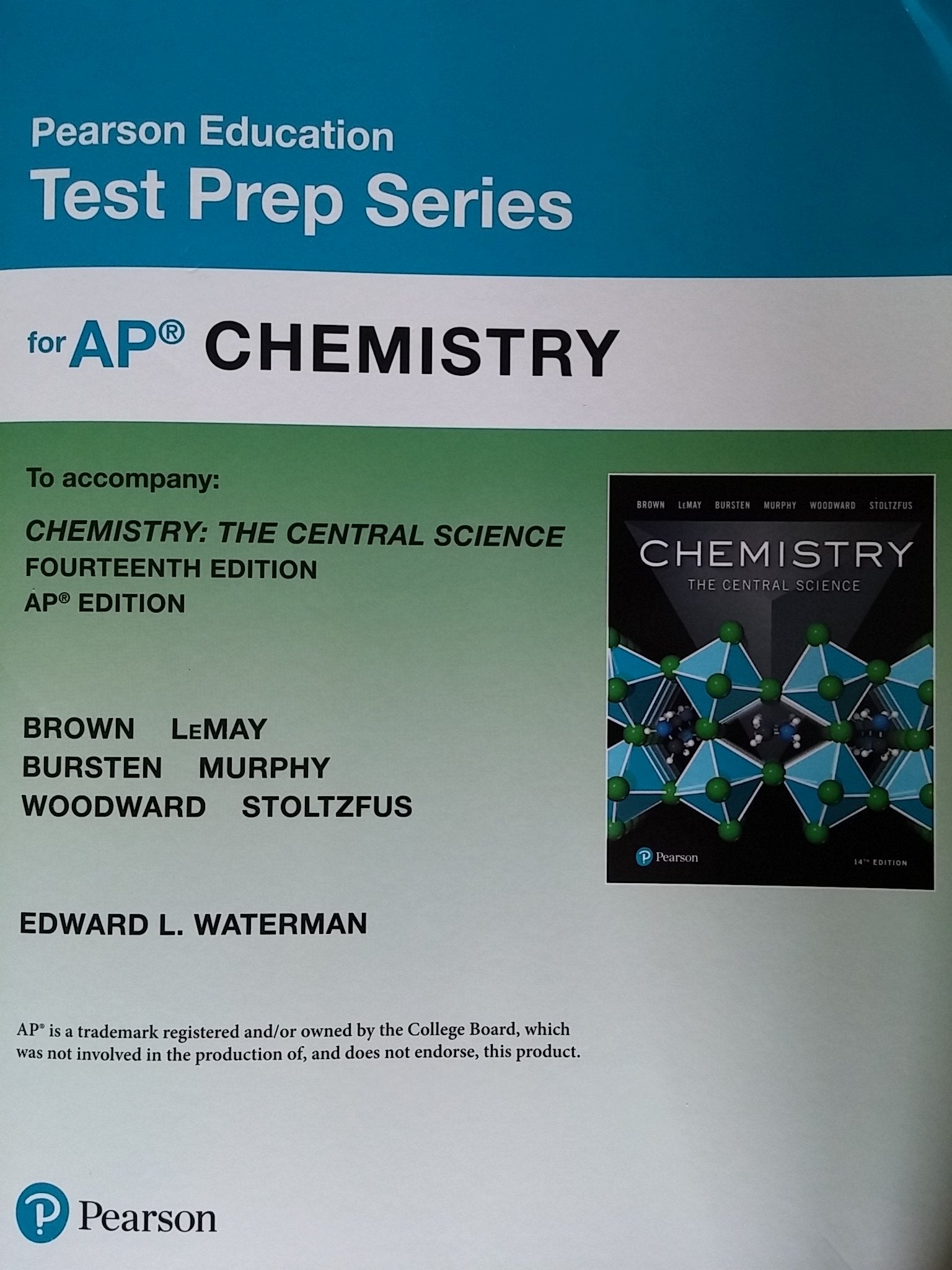 Test Prep Series for AP Chemistry for Chemistry: The Central Science 14th ed AP