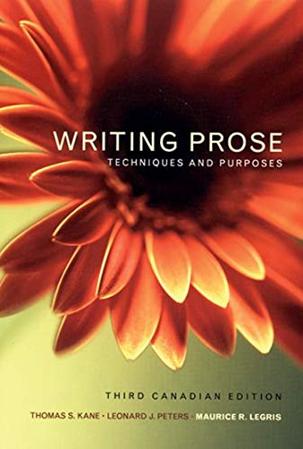 Writing Prose