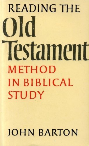 Reading the Old Testament : Method in Biblical Stu