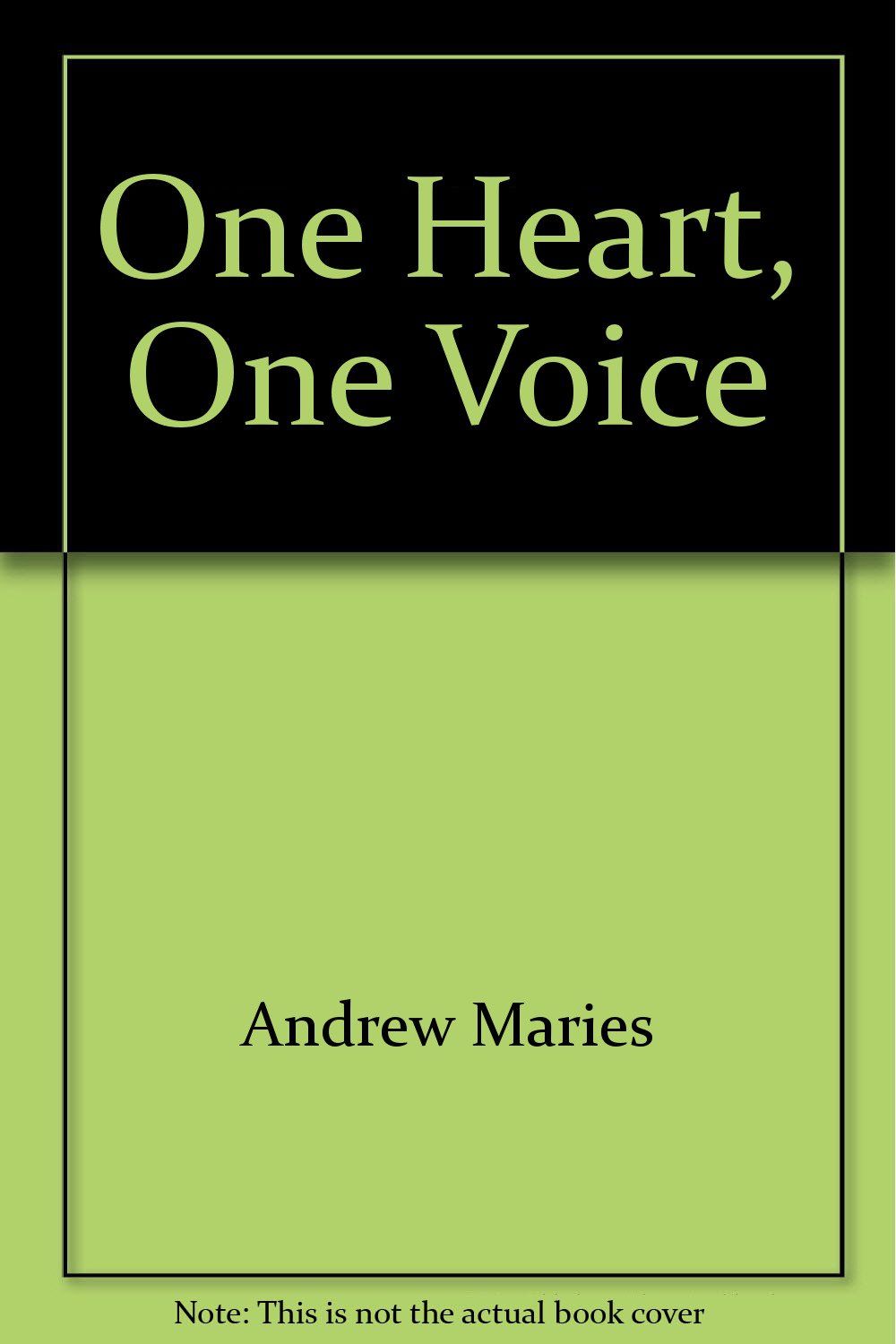 One Heart, One Voice: The Rich and Varied Resource of Music in Worship (Hodder Christian Paperbacks)