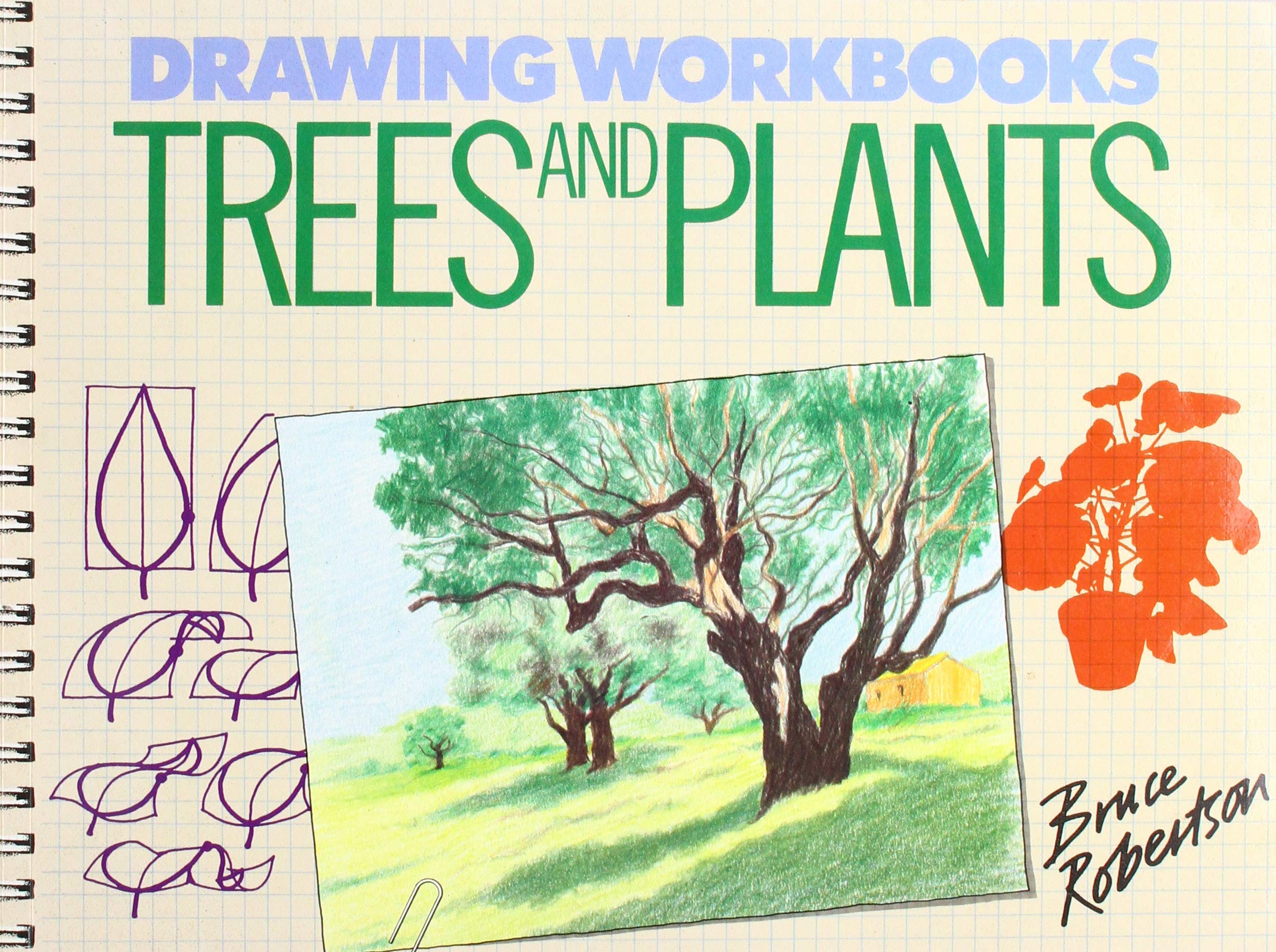 Drawing Workbooks: Trees and Plants