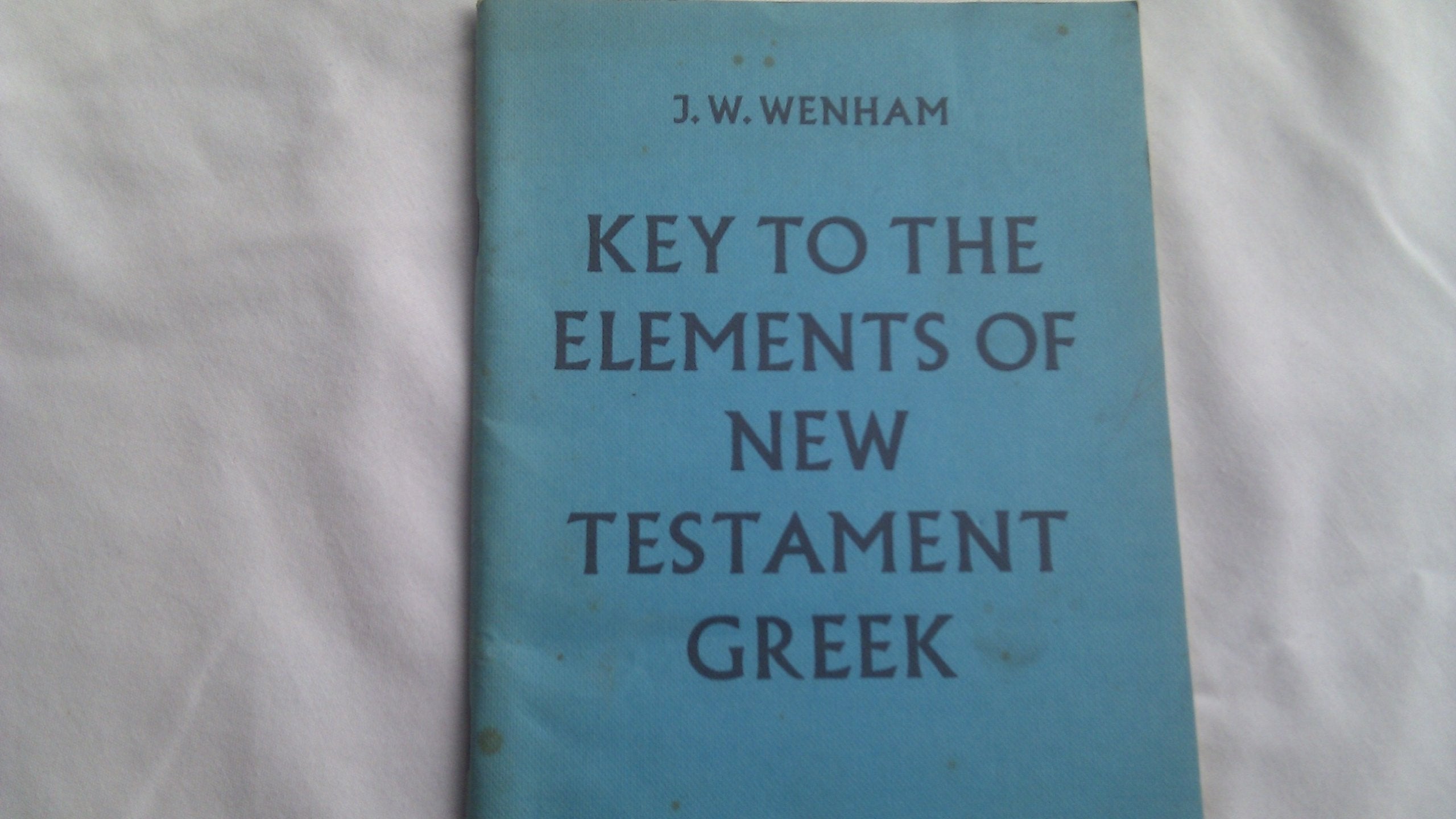 Key to The Elements of New Testament Greek