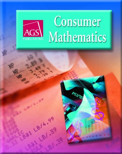 CONSUMER MATHEMATICS STUDENT TEXT