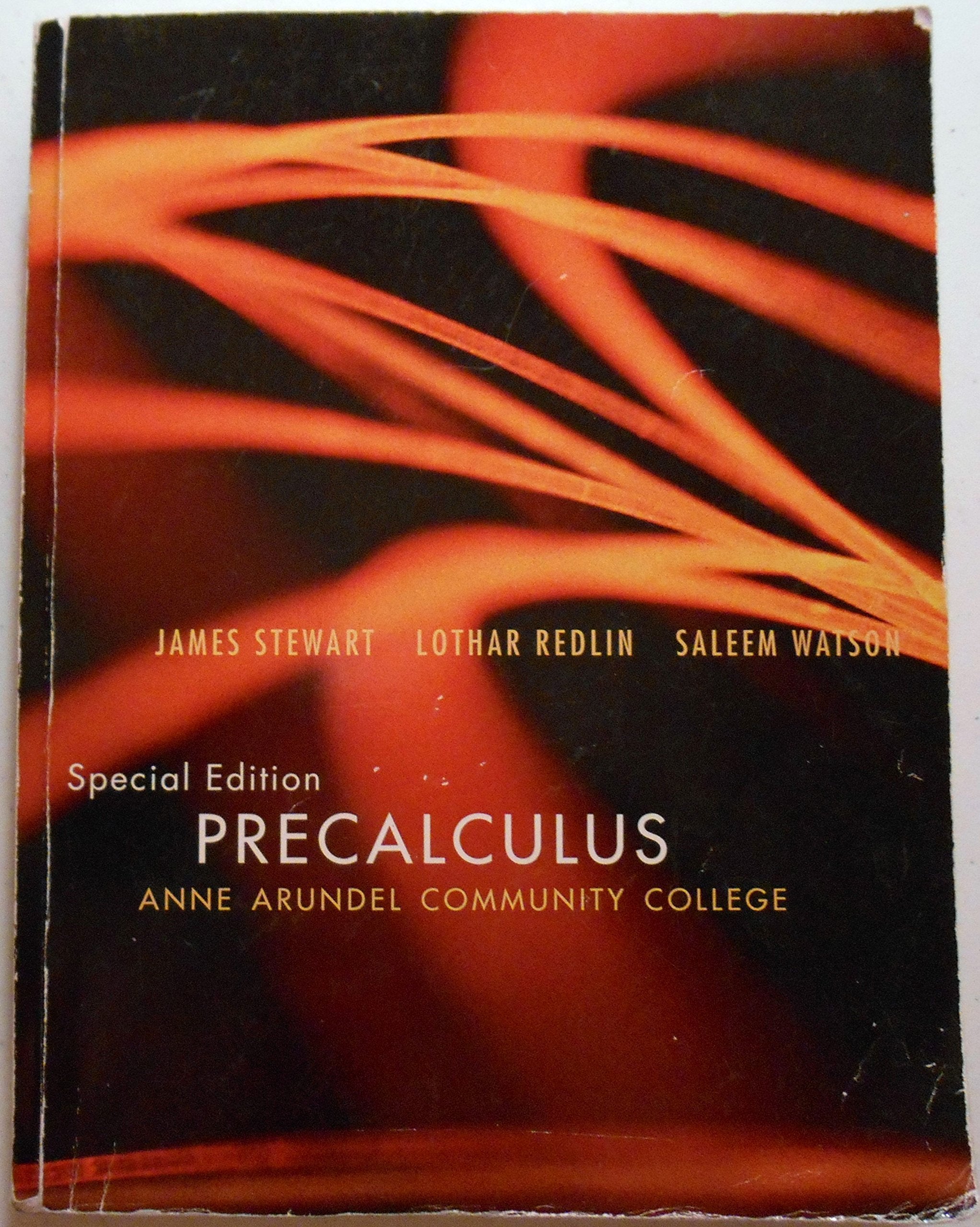 Precalculus Special Custom Edition for Anne Arundel Community College