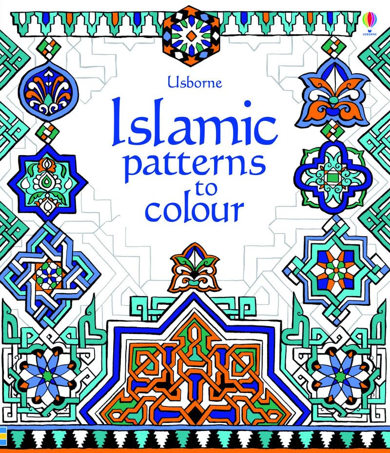 Islamic patterns to colour