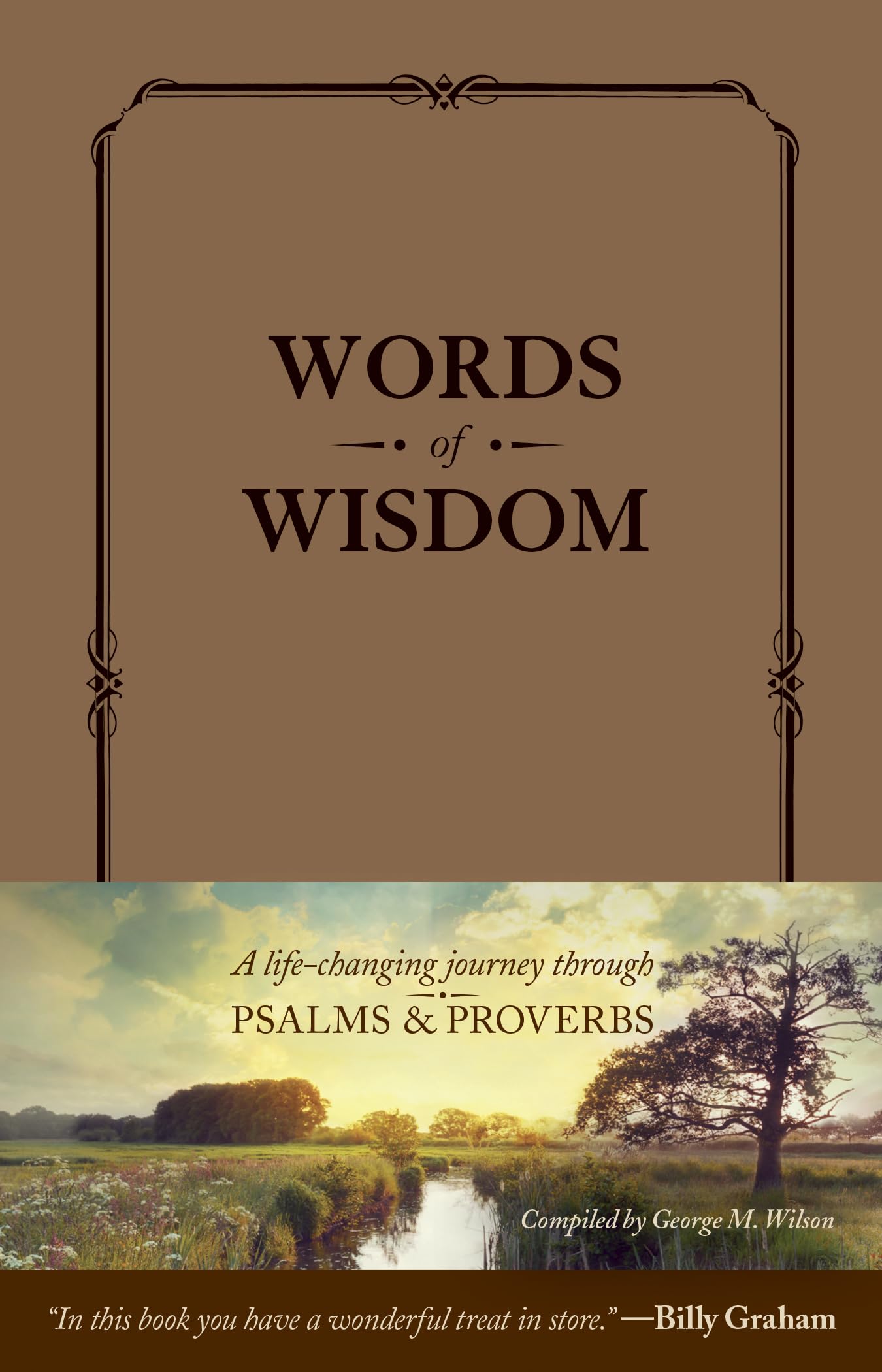 Words of Wisdom (LeatherLike): A Life-Changing Journey through Psalms and Proverbs