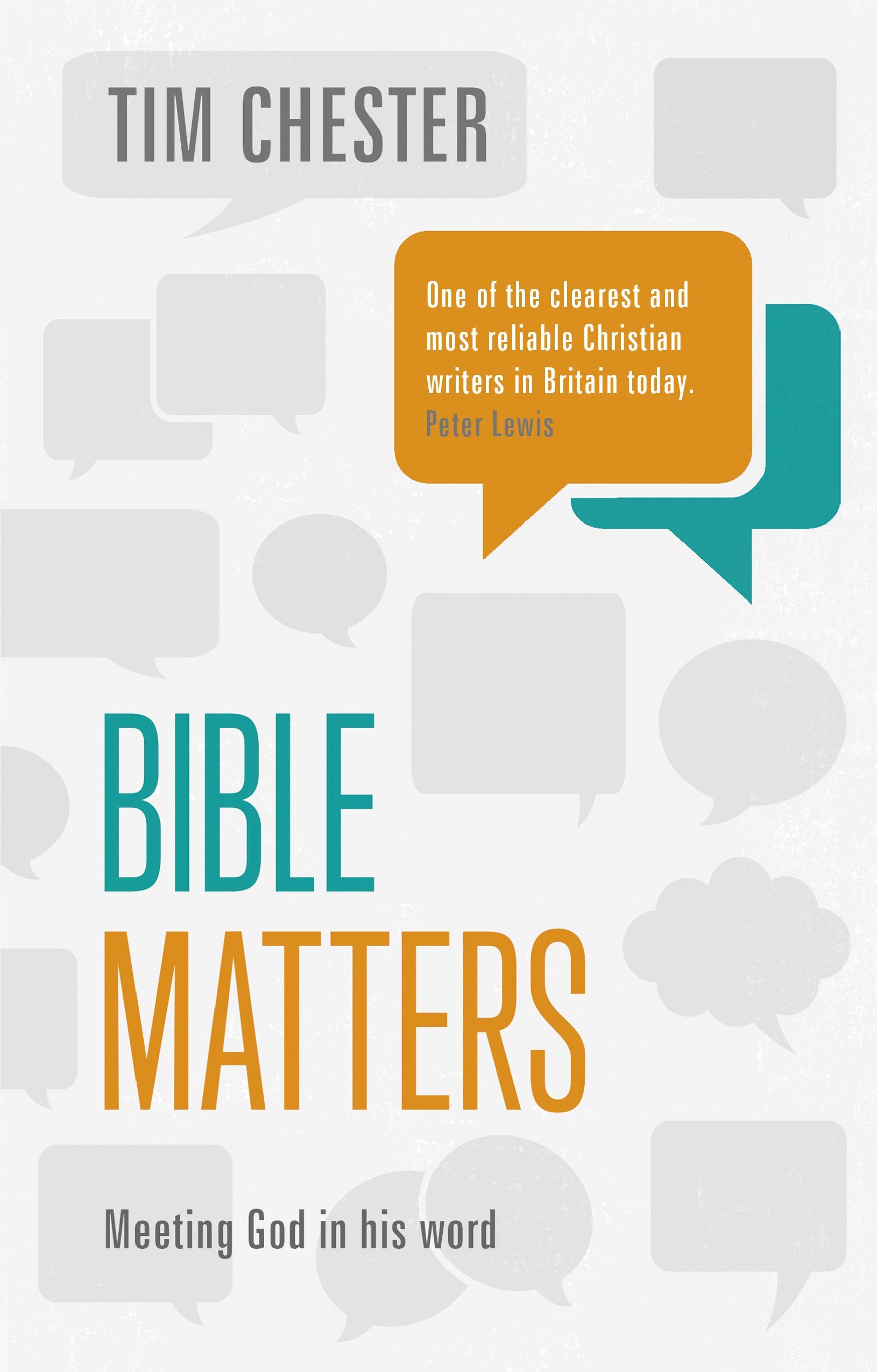 Bible Matters: Meeting God In His Word