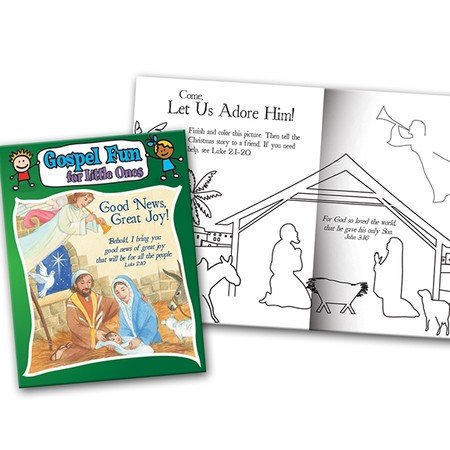 Good News Great Joy, Gospel Fun for Little Ones Activity Book