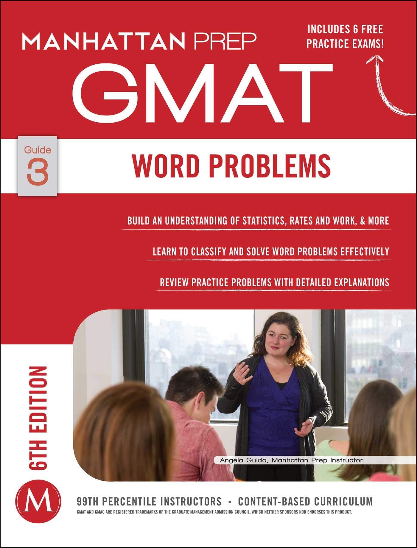 Word Problems Gmat Strategy Guide 6th Edition