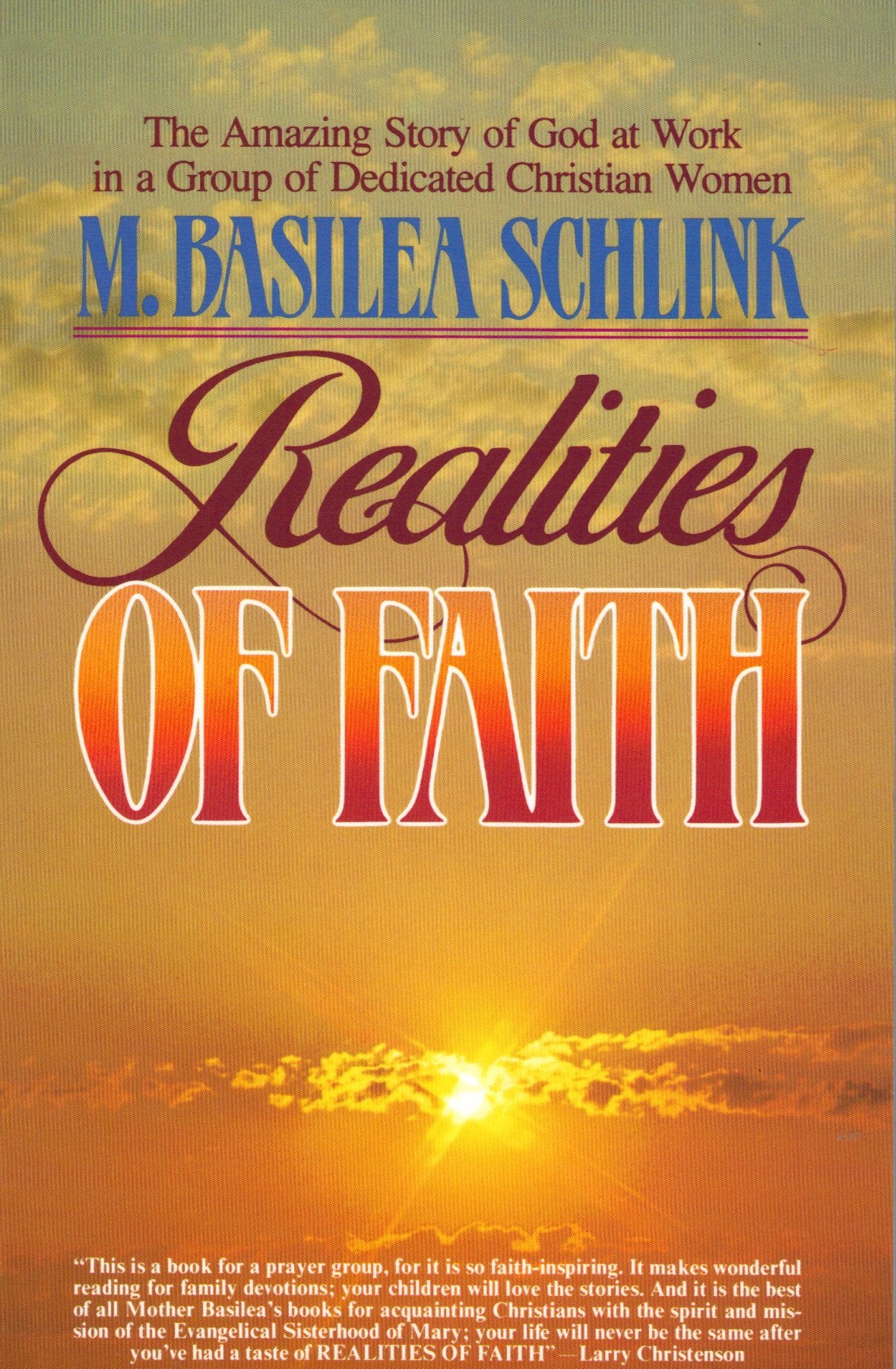 Realities Of Faith